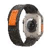 Apple Watch Ultra GPS + Cellular, 49 мм, корпус из титана, ремешок Trail черного/серого цвета, размер S/M